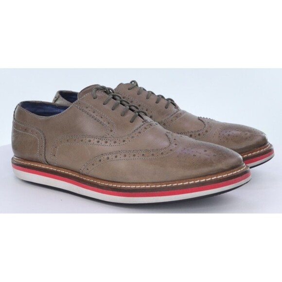 Ted Baker Erwood Men\'s Wingtip Oxfords Dress Shoes Size EU 43 US 10 Leather main image 6